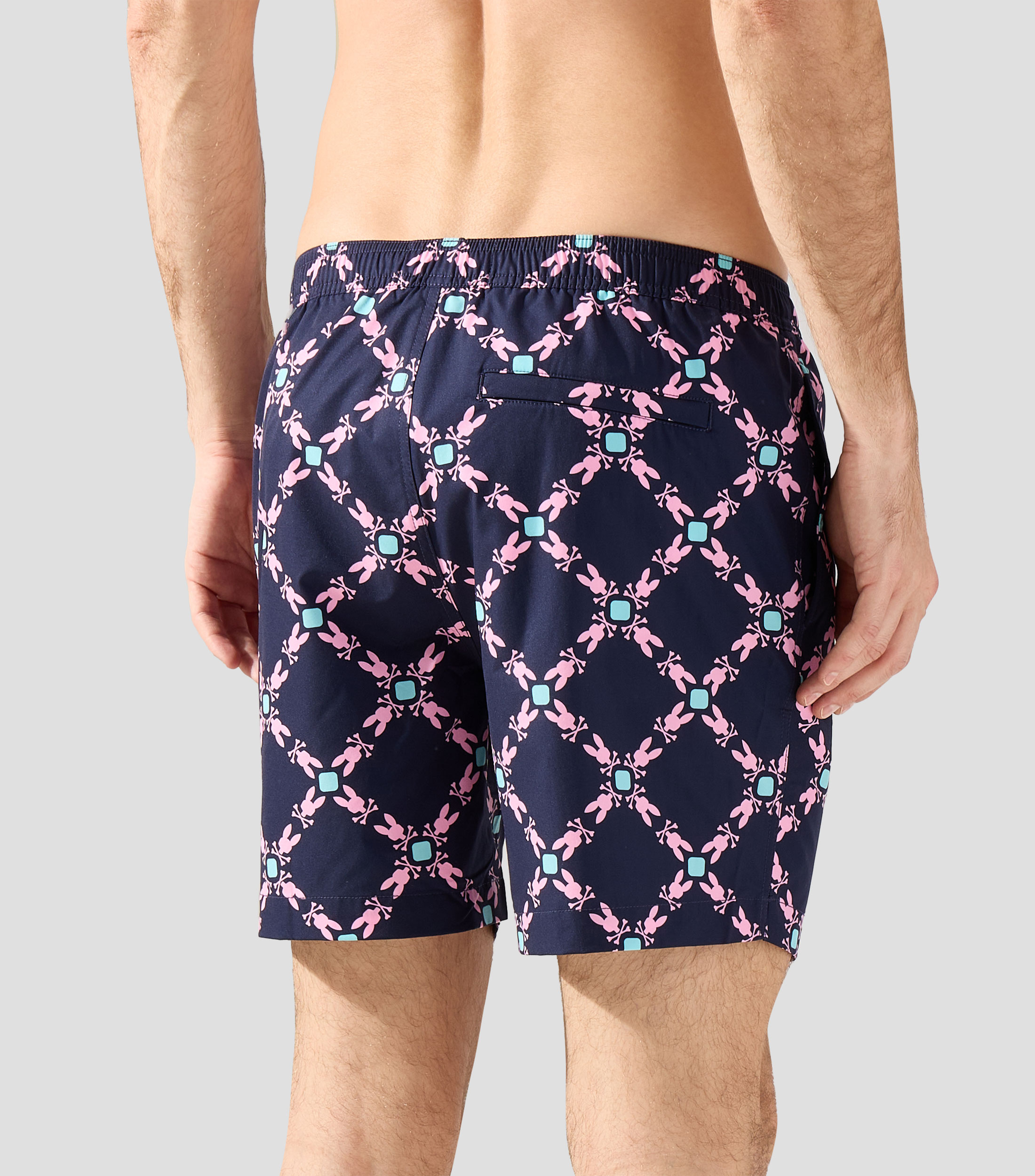 Traje de baño corto Aram EVB con estampado Hombre
